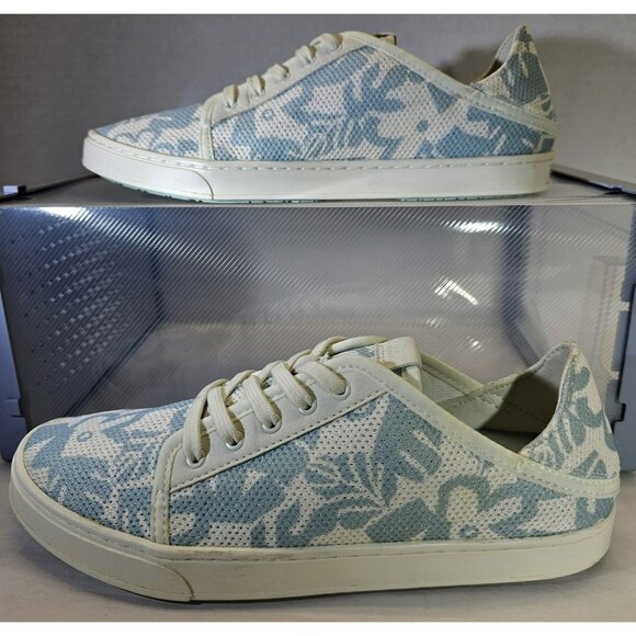 Olukai Women's PehueaLi Lightweight  Off White/Ocean Swell Shoes Size 8 20379-18 - Picture 1 of 16